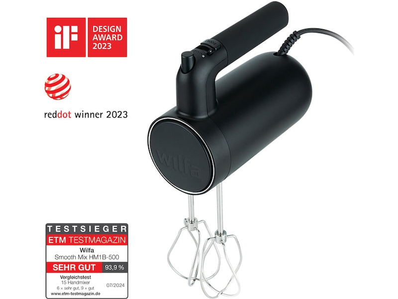 Wilfa Smooth Mix håndmixer HM1B-500 Håndmixere & elpiskere
