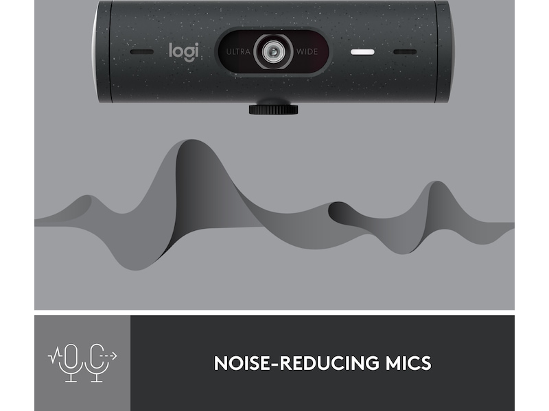 Logitech Brio 500 webcam (graphite) Webkameraer