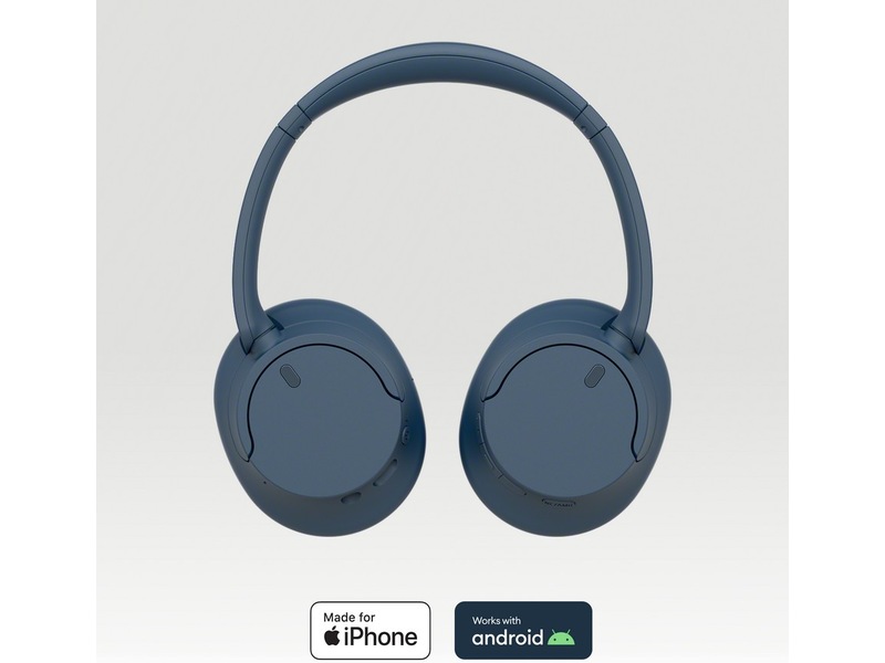 Sony WH-CH720N trådløse støjreducerende høretelefoner, Over-Ear (blå) Høretelefoner