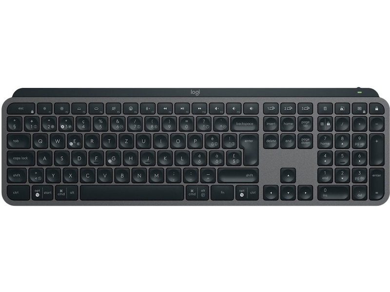 Logitech MX Keys S Trådløst Tastatur (graphite) Keyboards