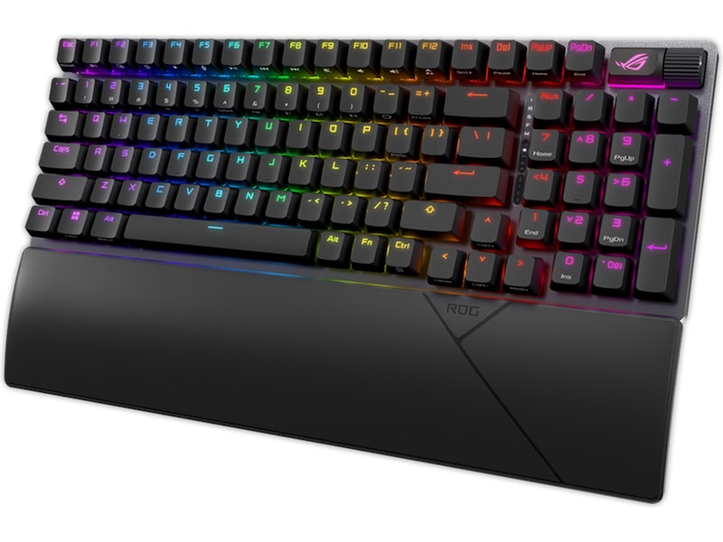ASUS ROG Strix Scope II 96 Trådløst Gaming Tastatur Tri-Mode Connection Gamingkeyboard