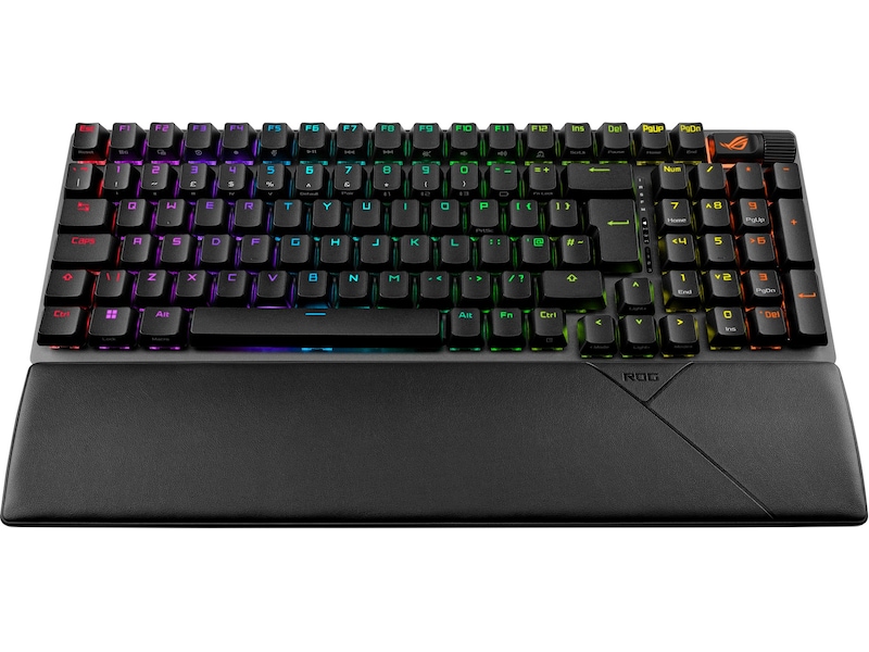 ASUS ROG Strix Scope II 96 Trådløst Gaming Tastatur Tri-Mode Connection Gamingkeyboard