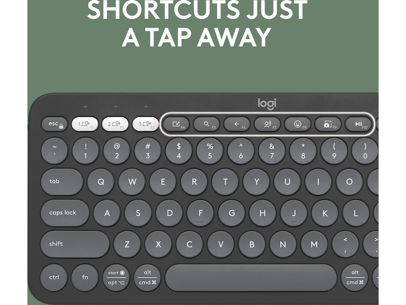 Pebble 2 Combo (sort) Mus & keyboards -kombinasjonspakker