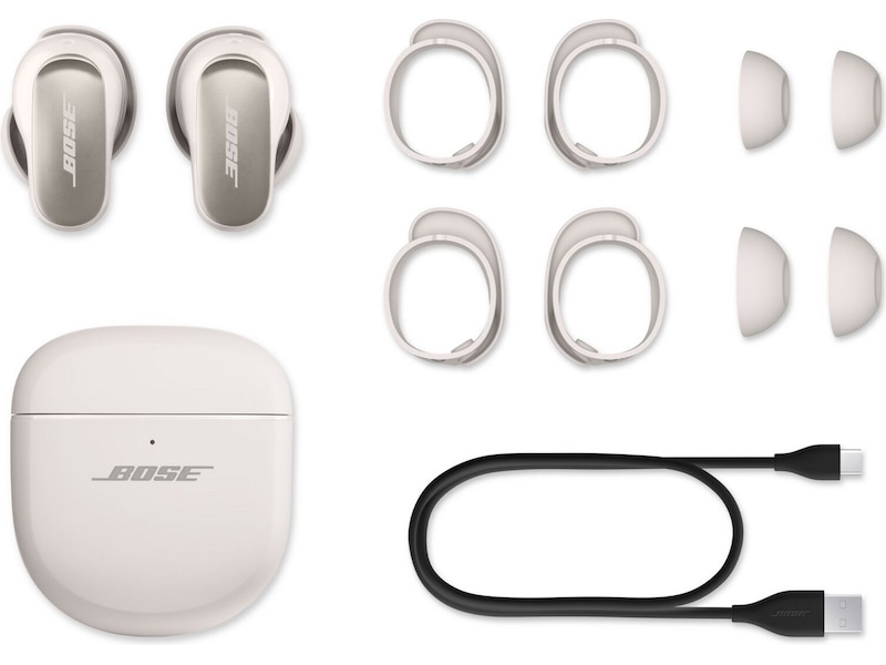 Bose QuietComfort Ultra Earbuds trådløse høretelefoner, In-Ear (hvid) In-ear høretelefoner