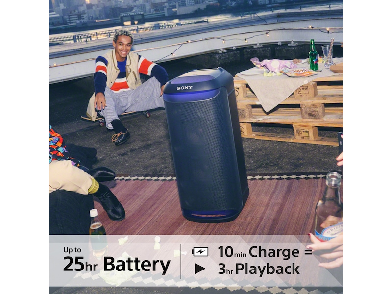 Sony SRS-XV800 trådløs bærbar højttaler (sort) Trådløs / Bluetooth højttaler