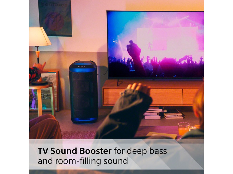 Sony SRS-XV800 trådløs bærbar højttaler (sort) Trådløs / Bluetooth højttaler