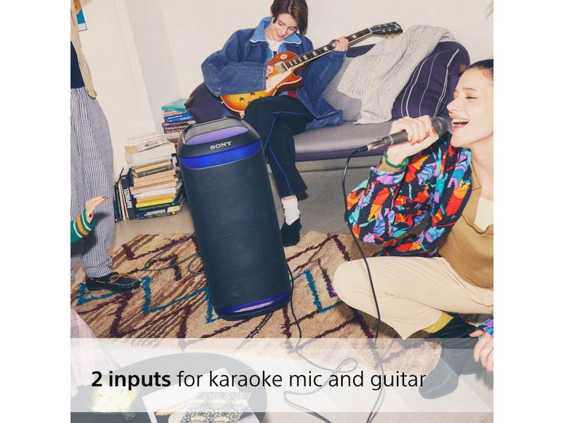 Sony SRS-XV800 trådløs bærbar højttaler (sort) Trådløs / Bluetooth højttaler