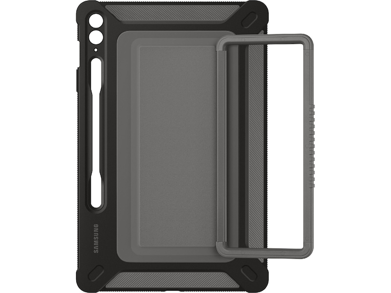 Samsung Galaxy Tab S9 FE+ Outdoor Cover (sort/grå) Cover til tablet