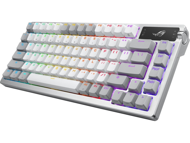 ASUS ROG Azoth Trådløs DIY Gamingtastatur (hvid) Gamingkeyboard