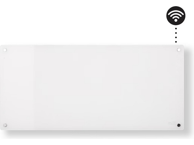 Mill Glass WiFi Gen 3 panelovn 1000W 2-pak (hvid) Varmepaneler