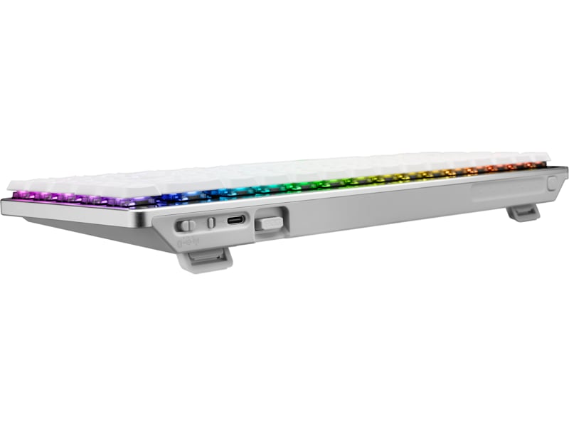 ASUS ROG Falchion RX Low Profile Optical trådløst gamingtastatur(hvid) Gamingkeyboard