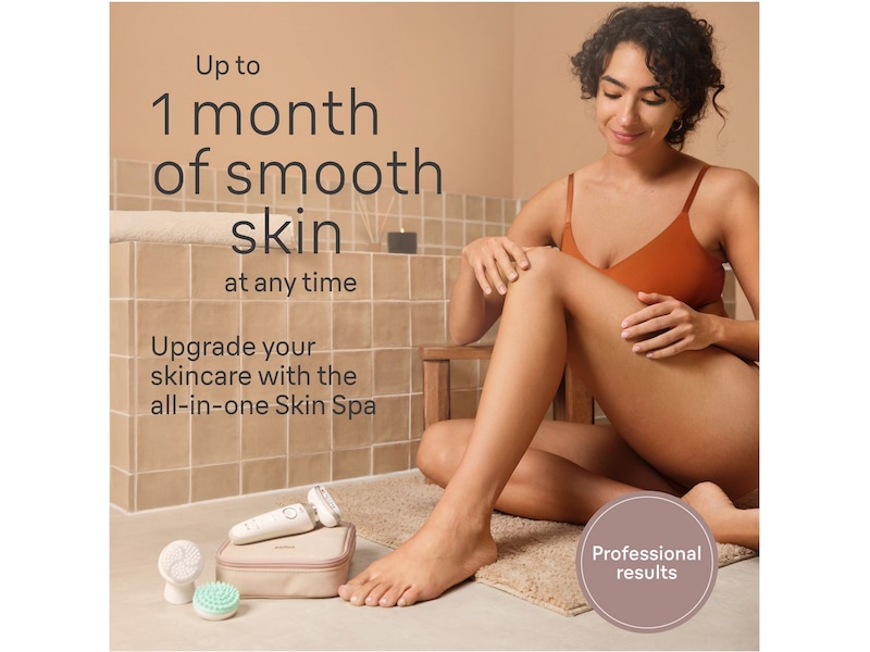 Braun Silk-épil 9 Flex 3S SkinSpa Epilator SES9-481 (hvid/guld) Epilator & IPL-hårfjerning