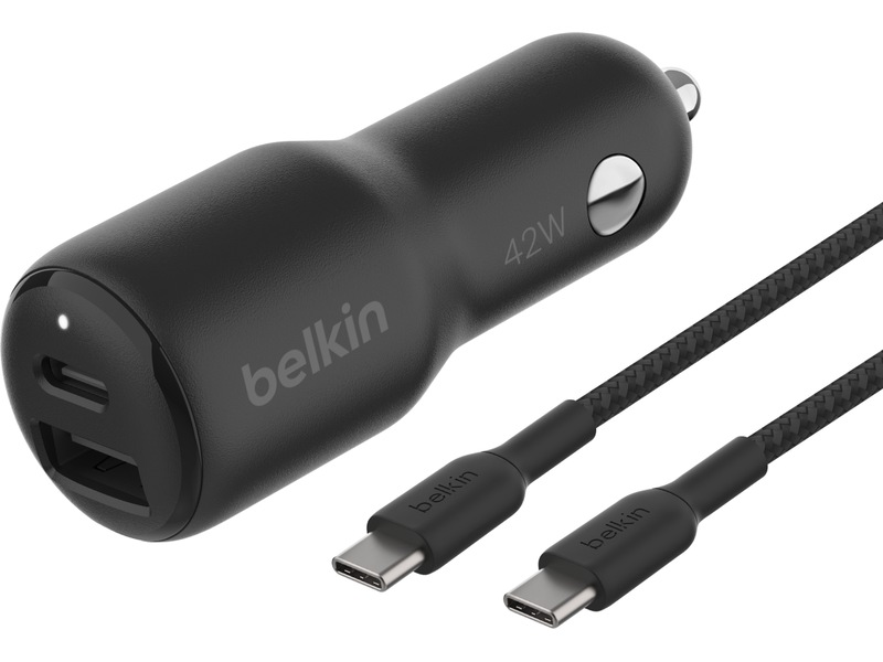 Belkin BoostCharge  Dual USB-biloplader 42W Mobilopladere