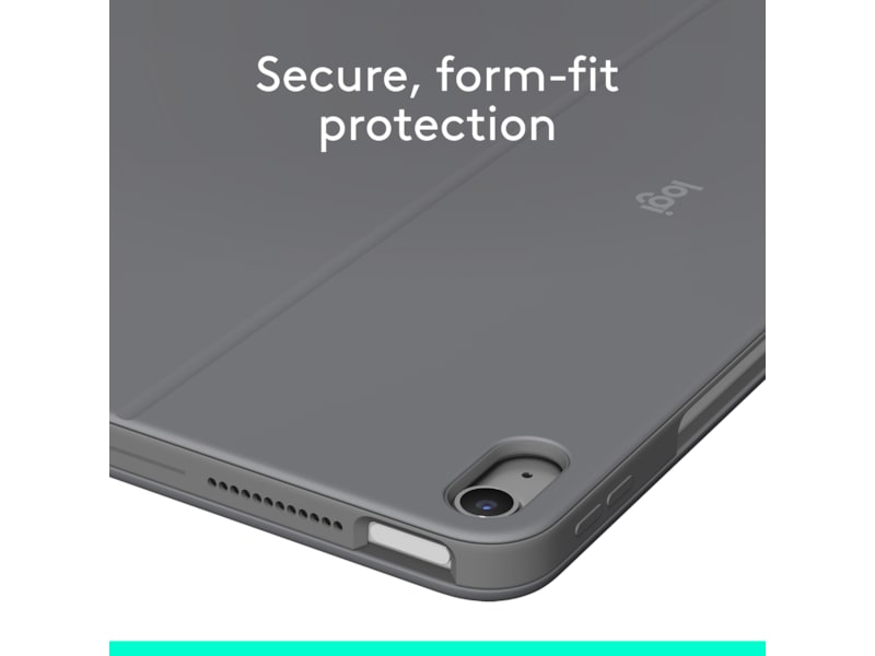 Logitech iPad Air 13" Combo Touch tastaturcover (oxford grå) Tastatur og stylus
