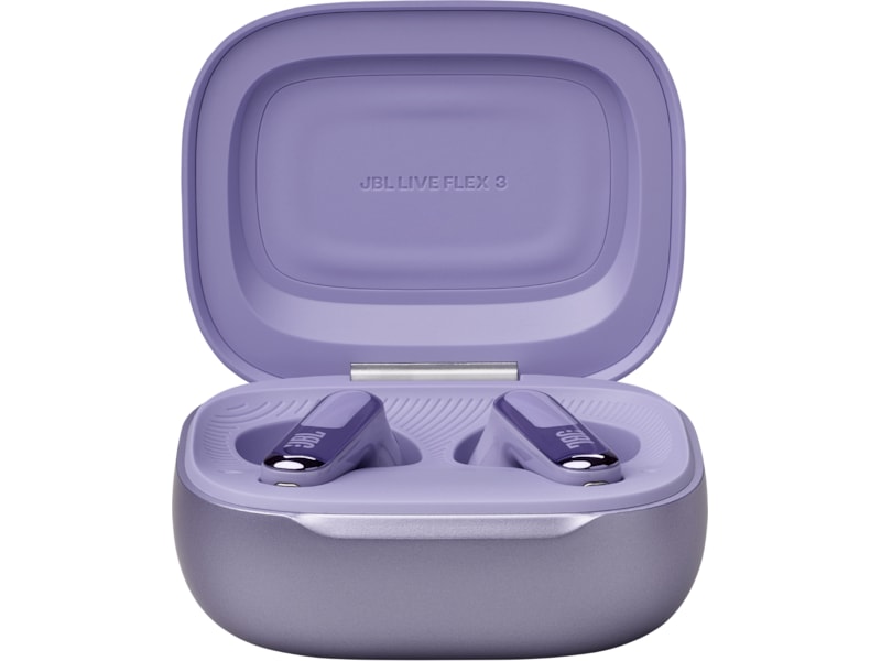 JBL LIVE FLEX 3 Trådløse Høretelefoner, Earbuds (Lilla) In-ear høretelefoner
