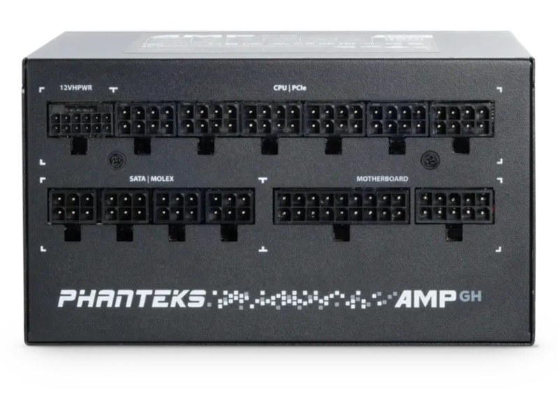 Phanteks AMP GH PSU 850W Gold (sort) Strømforsyninger
