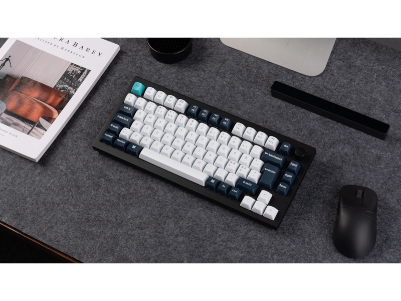 Keychron Q1 MAX 75% Trådløst Tastatur Brown switche Gamingkeyboard