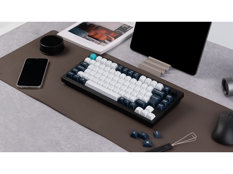 Keychron Q1 MAX 75% Trådløst Tastatur Brown switche Gamingkeyboard