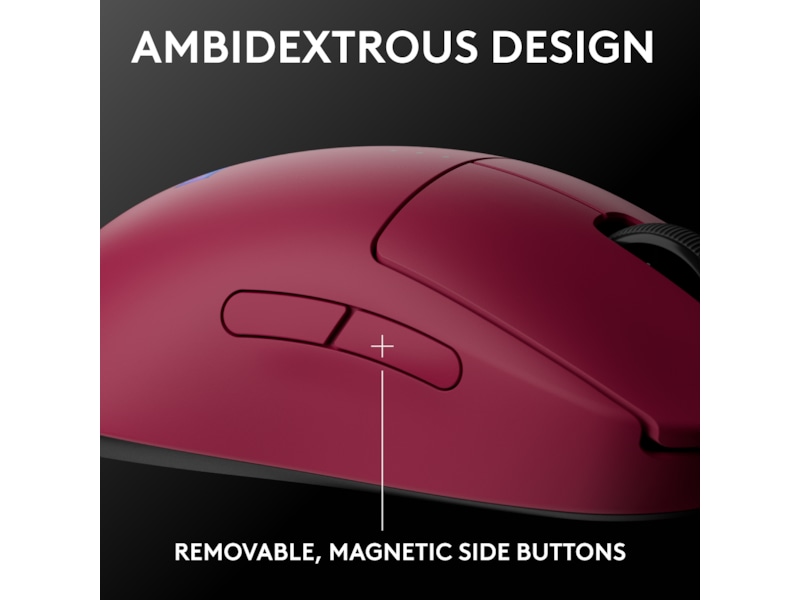 Logitech PRO 2 Lightspeed Trådløs Gamingmus (lyserød) Gamingmus