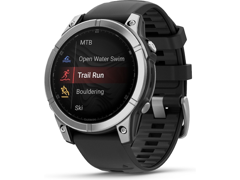Garmin fenix E 47mm GPS (rustfrit stål/grafit) Smartwatches