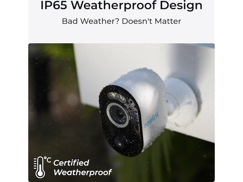 Reolink Argus 3 Pro Smart 2K wireless udendørs overvågningskamera Overvågningskameraer