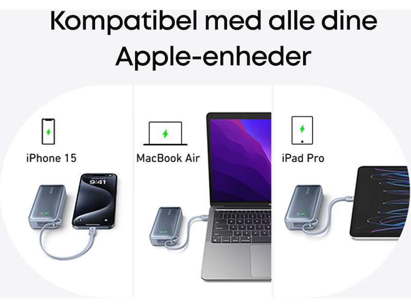 Anker 545 Nano Powerbank 10000mAh (grön) Powerbank