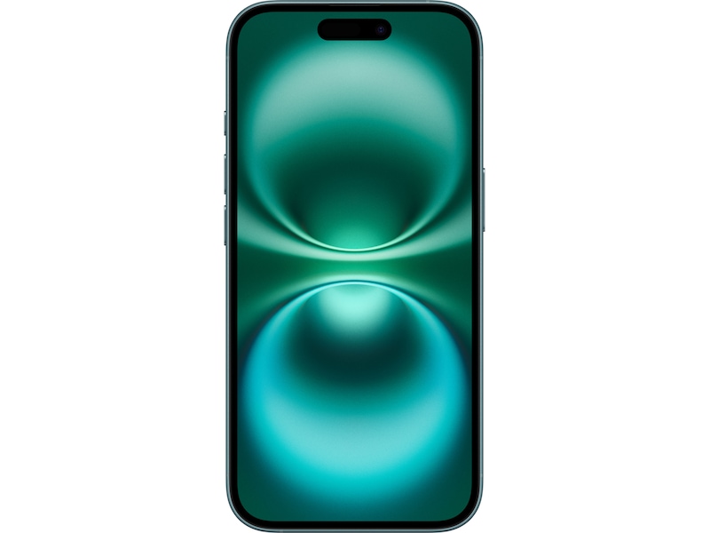 iPhone 16 128GB (blågrøn) Mobiltelefoner