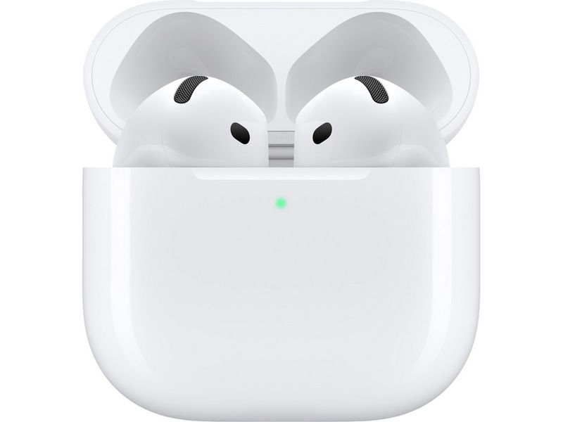 Apple AirPods 4 Trådløse høretelefoner, Earbuds (hvid) In-ear høretelefoner