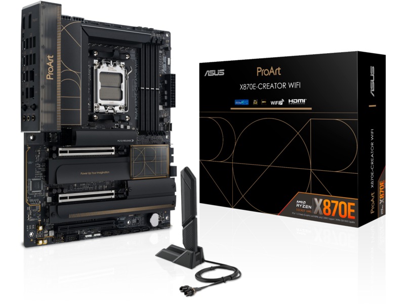 ASUS ProArt X870E-CREATOR WIFI Bundkort AMD Socket