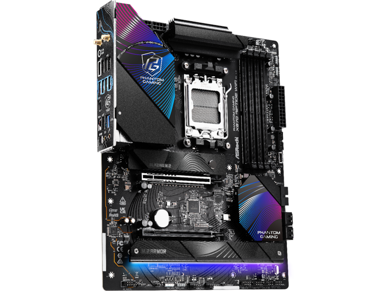 ASRock X870 Phantom Gaming Riptide WiFi Bundkort AMD Socket