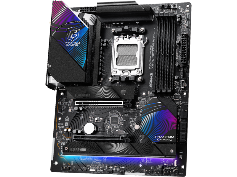 ASRock X870 Phantom Gaming Riptide WiFi Bundkort AMD Socket