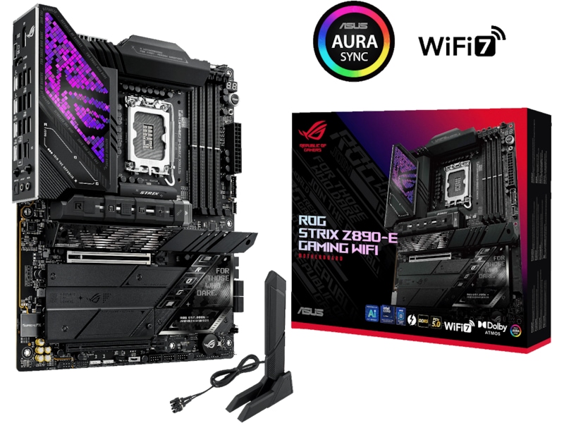 Asus ROG Strix Z890-E Gaming WIFI Moderkort Intel Socket