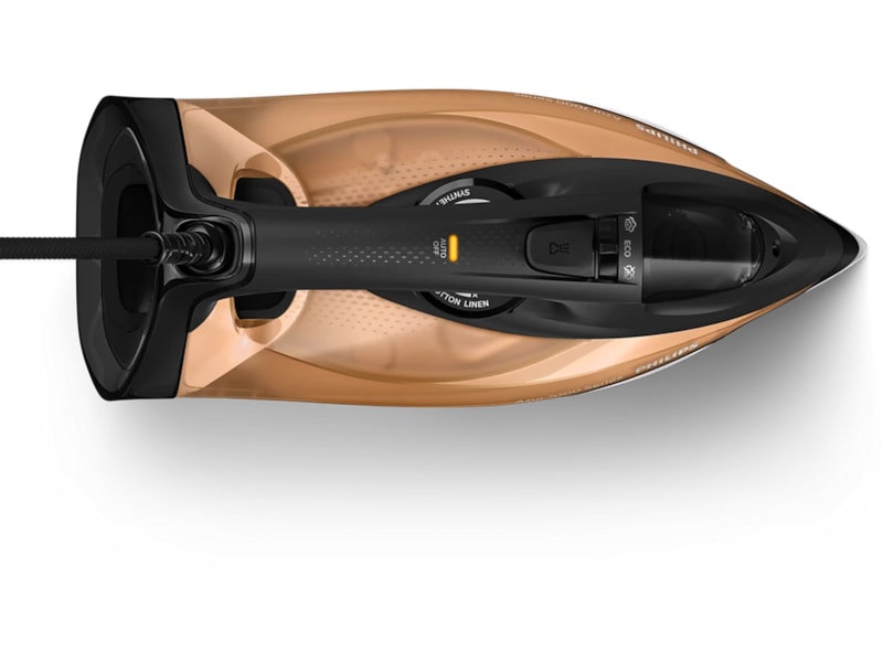 Philips 7000 Series DST7040/81 Dampstrygejern (sort/guld) Strygejern