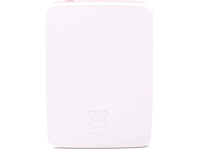 Raspberry Pi 4 B officiel case (rød/hvid) Tilbehør