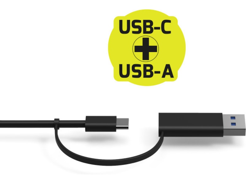 Port Design Universal Office Docking Station 2 x 2K Dockingstation og USB-hub