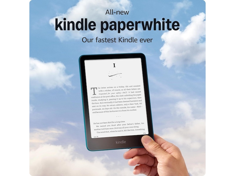 Amazon Kindle Paperwhite 7" 16GB (sort) E-bogslæsere