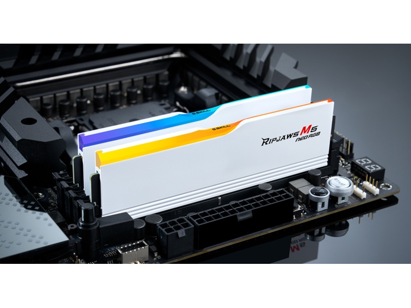 G.Skill Ripjaws M5 NEO 6000MHz DDR5 64GB RGB (hvidt) Hukommelse (RAM)