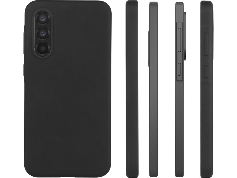 iiglo Galaxy A56 Silikone cover (sort) Mobilcover