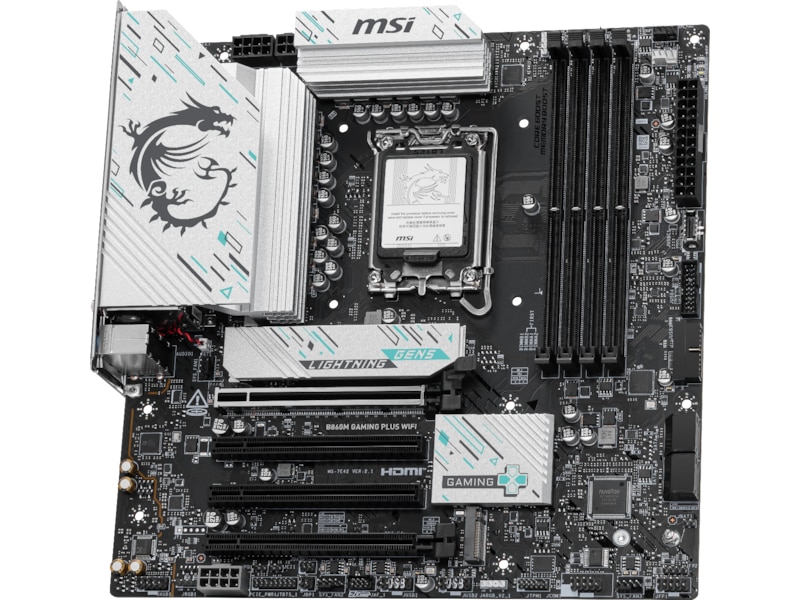 MSI B860M GAMING PLUS WIFI Bundkort Intel Socket