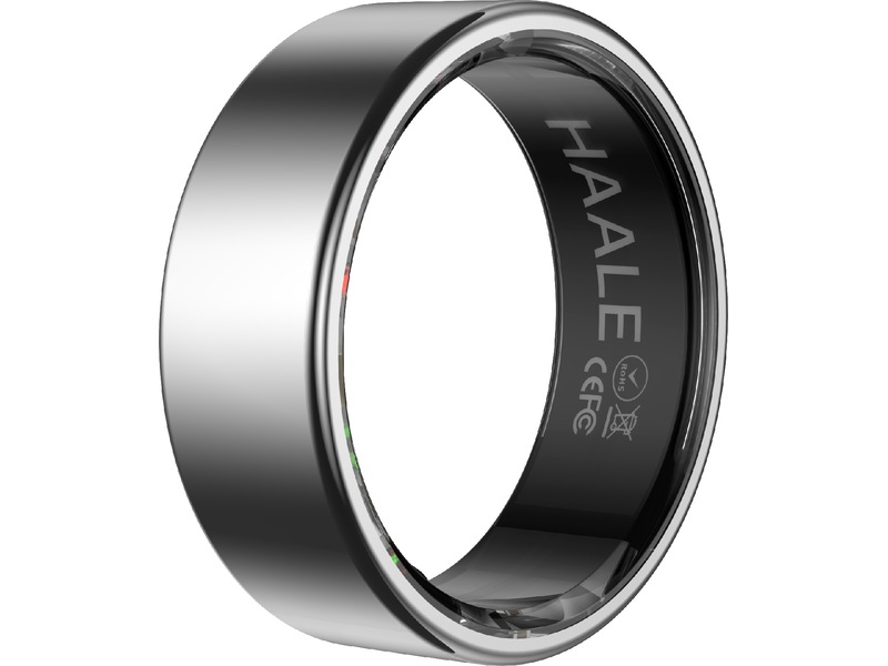 Haale II Smart Ring str. 8 (børstet sølv) Smart ring