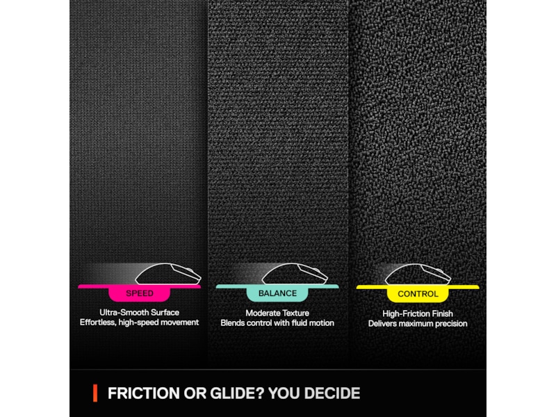 SteelSeries QcK Performance XL Control gamingmusemåtte Gamingmusemåtte