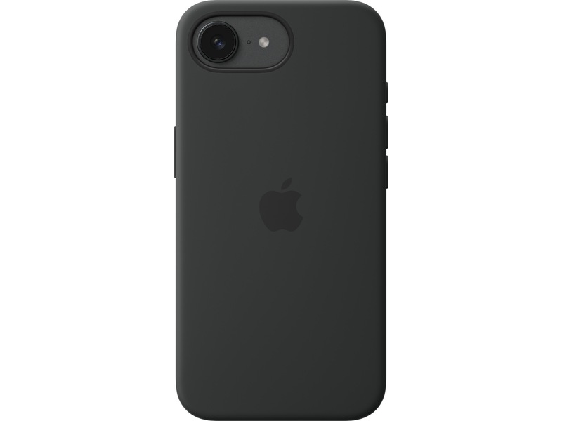 iPhone 16e Silikone cover (sort) Mobilcover