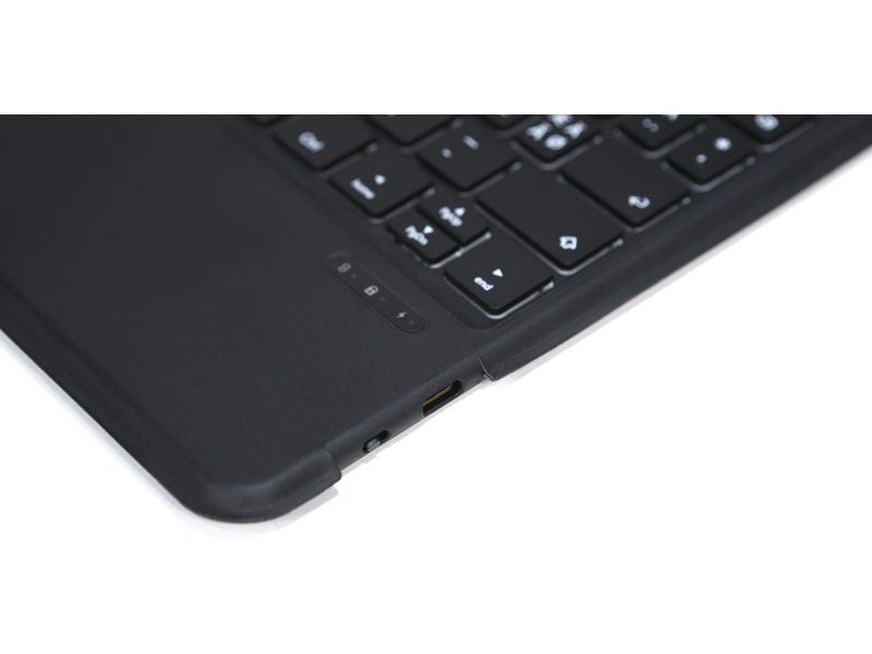 Gre8t Galaxy Tab A9+ tastaturcover (sort) Tastatur og stylus