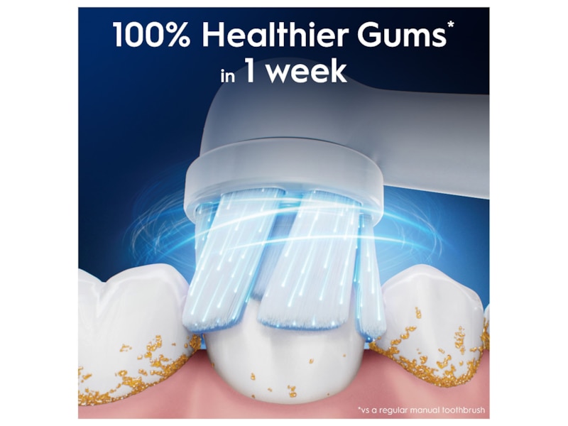 Oral-B iO Gentle Care børstehoveder 6 stk. (hvid) Tandbørstehoveder