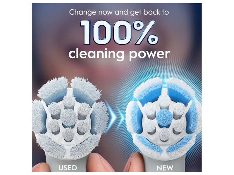 Oral-B iO Gentle Care børstehoveder 6 stk. (hvid) Tandbørstehoveder