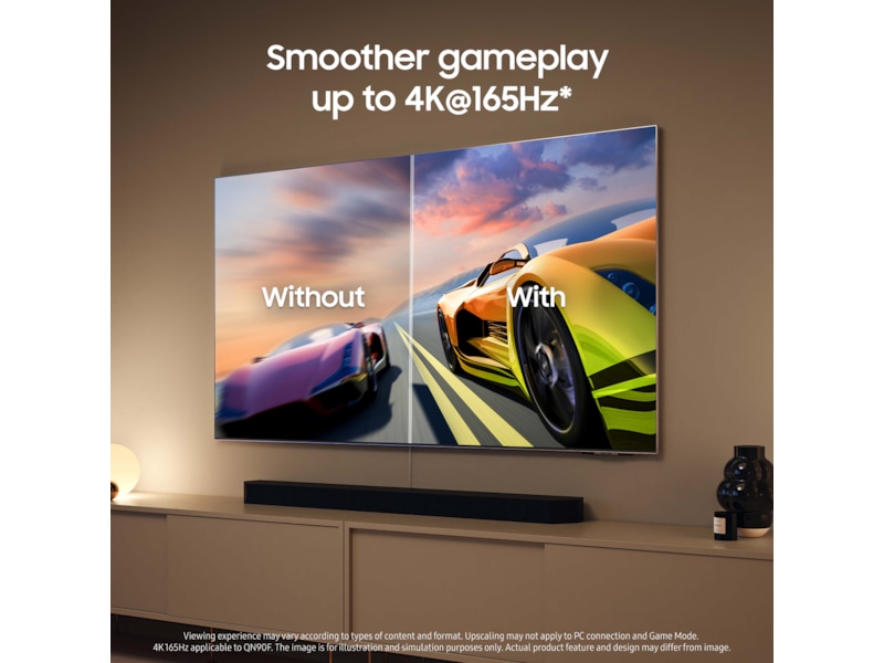 Samsung 50" QN90F Neo QLED 4K Mini LED Smart TV (2025) 50 - 59 tommer TV