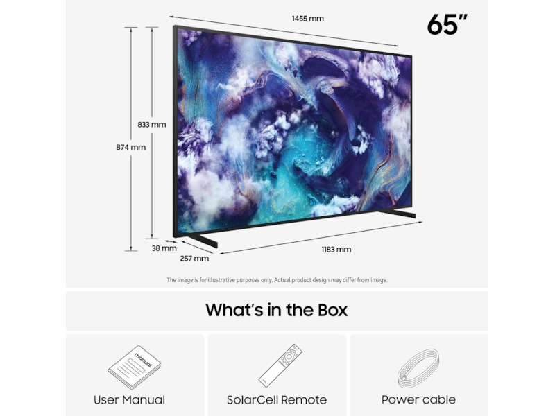 Samsung 65" QN900F Neo QLED 8K Mini LED  smart-TV (2025) 60 - 69 tommer TV