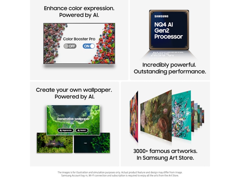 Samsung The Frame LS03FA smart-tv 65" QLED 4K (2025) 60 - 69 tommer TV