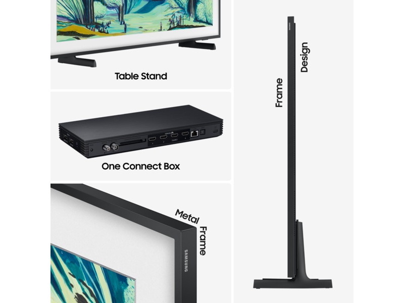Samsung 55" The Frame LS03FA QLED 4K smart-TV (2025) 50 - 59 tommer TV