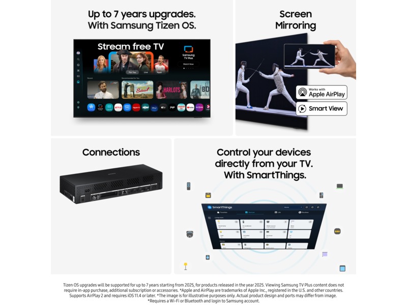 Samsung 55" The Frame LS03FA QLED 4K smart-TV (2025) 50 - 59 tommer TV